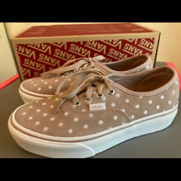 Vans polka dot suede women’s 8 - Picture 3 of 3